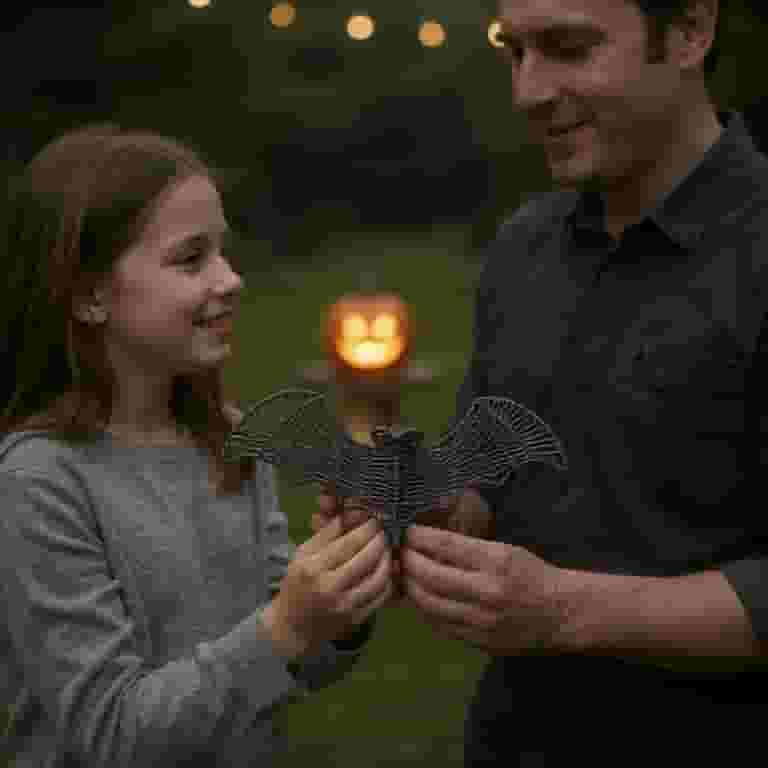 1 Pack Halloween Rattan Bat Decorations Black Woven Bats for Hanging in The Tree, Porch, Yard, La... | Walmart (US)