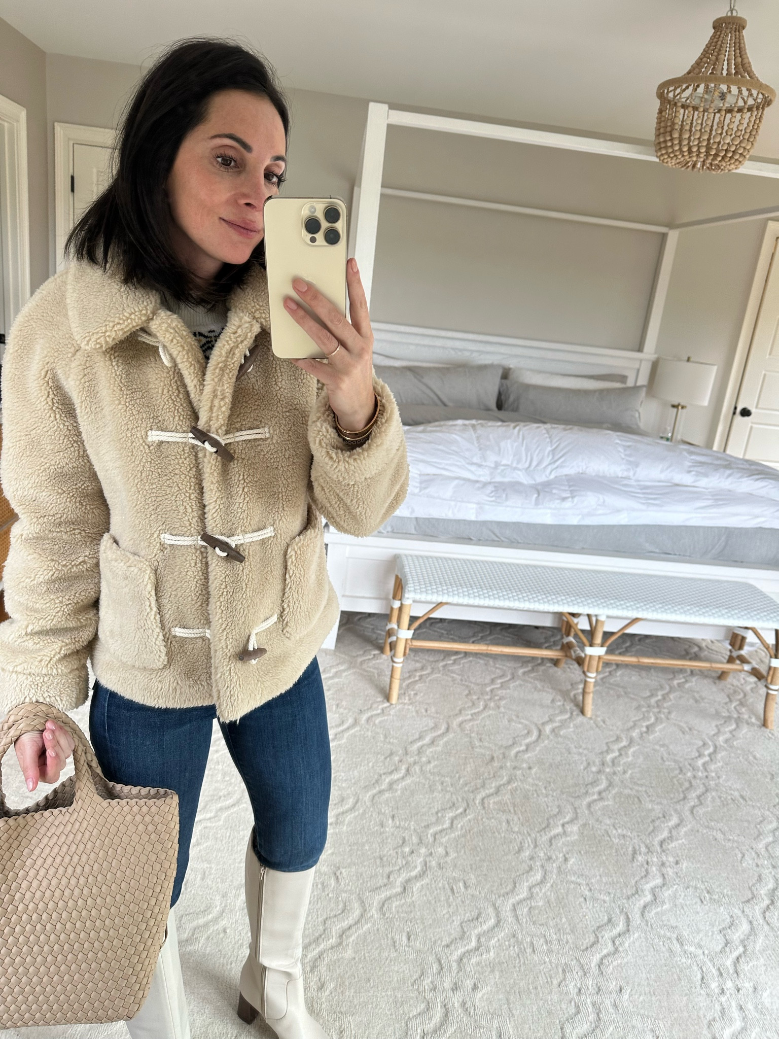 Xxs in jacket 


#LTKSeasonal #LTKHoliday #LTKHolidaySale