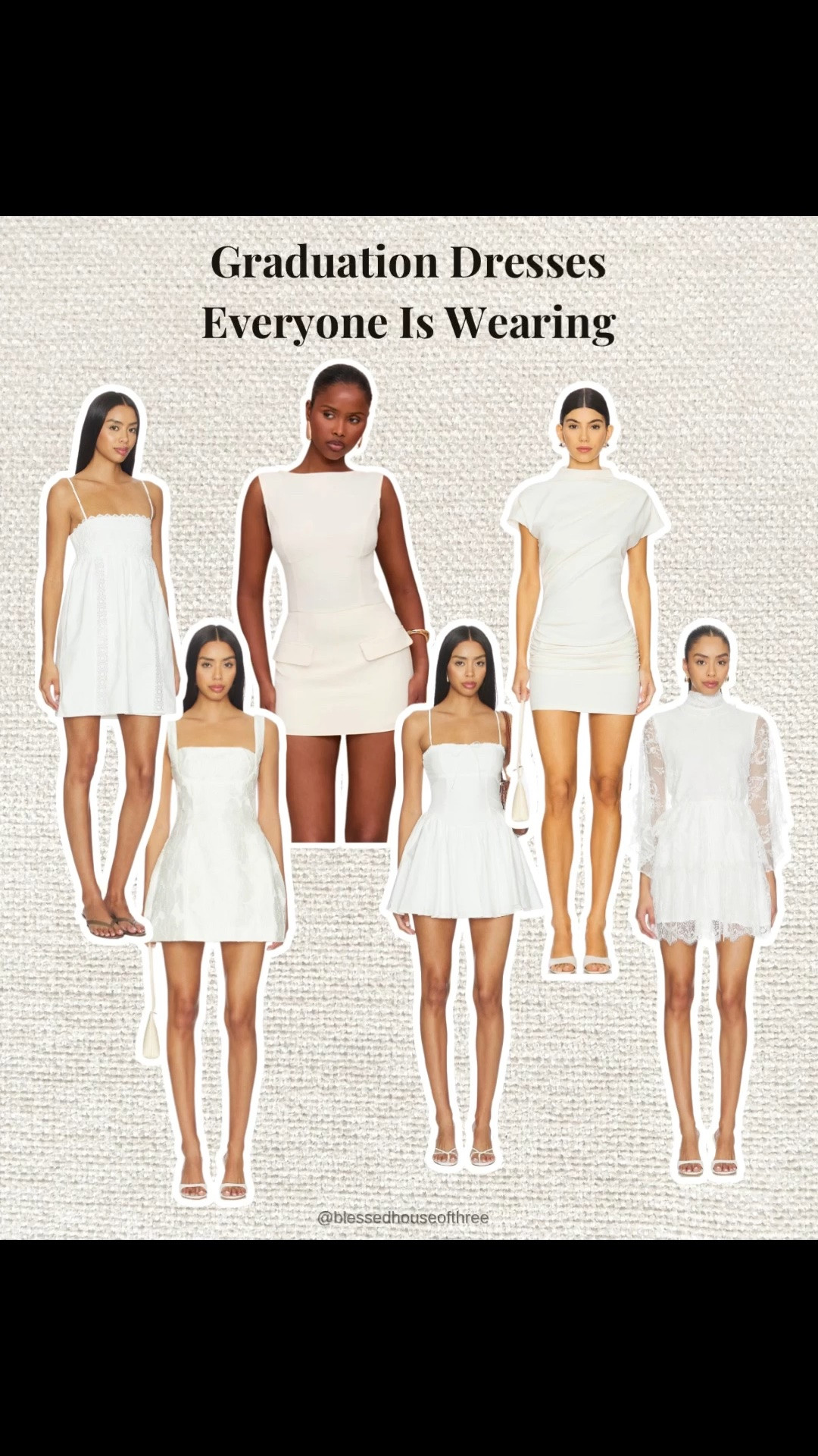 Graduation dresses everyone is wearing right now 🤍 from classic fit and flare silhouettes to trending baby blue styles, these are the best graduation outfit ideas for spring and summer. Whether you’re looking for a timeless white dress or a modern mini or a lace dress. I rounded up the most flattering options that feel elevated and effortless for your big day. Follow me on LTK for daily fashion, home decor & finds.

#LTKootd #LTKSeasonal #LTKWedding