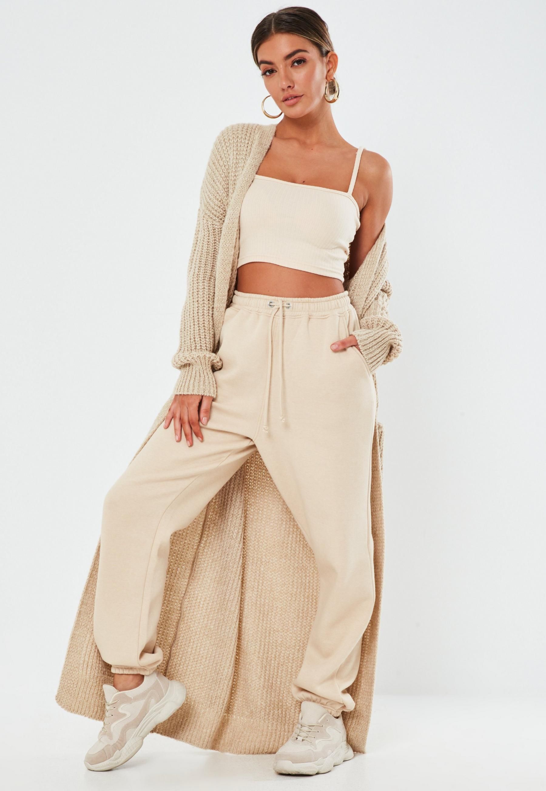 Stone Patch Pocket Knitted Maxi Cardigan | Missguided (US & CA)