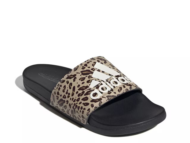 adidas Adilette Comfort Stripes Slide Sandal - Women's | DSW