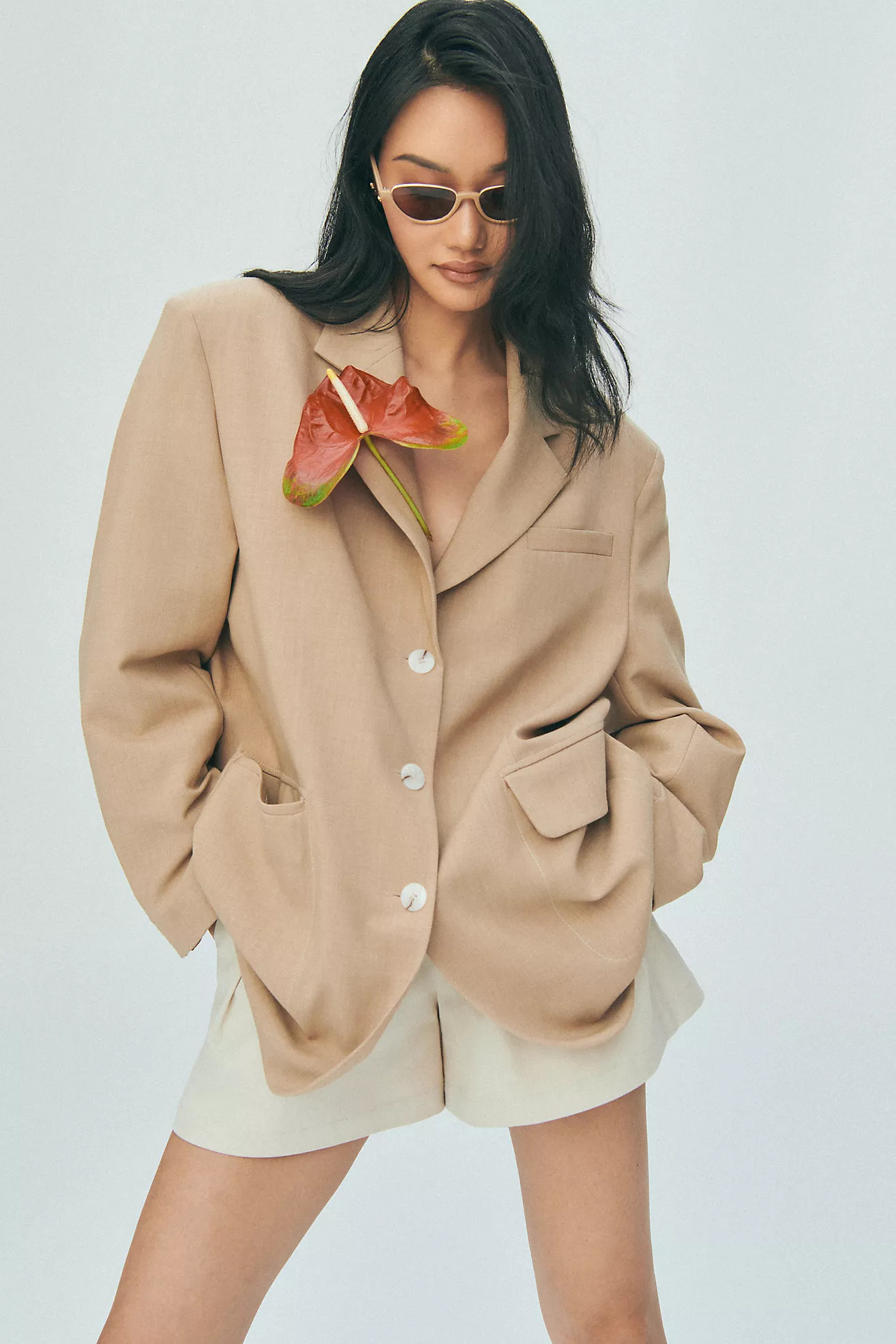 Maeve Oversized Blazer | Anthropologie (US)