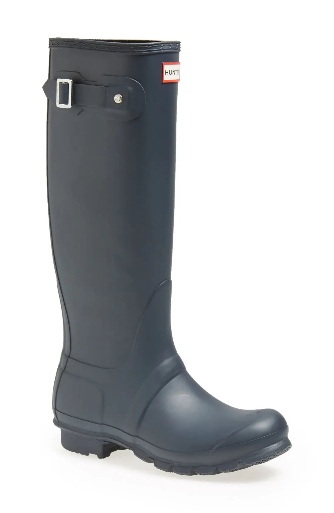 Women's Hunter Original Tall Waterproof Rain Boot, Size 5 M - Blue | Nordstrom