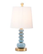 20in Trace Marble Metal Table Lamp | TJ Maxx