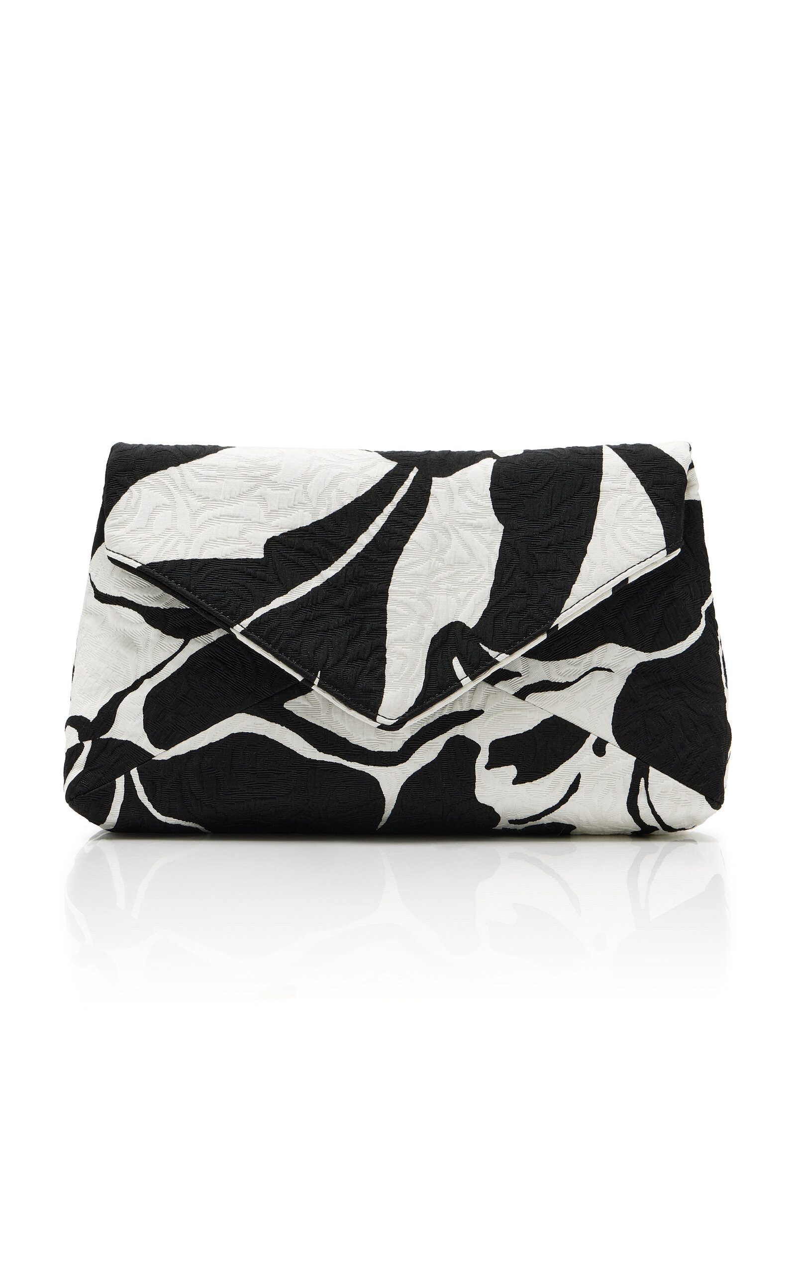 Printed Cotton-Blend Envelope Clutch | Moda Operandi (Global)