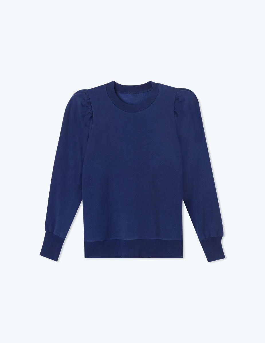 The Softest French Terry Puff Sleeve Pullover 
            | 
              
              $75
  ... | SummerSalt