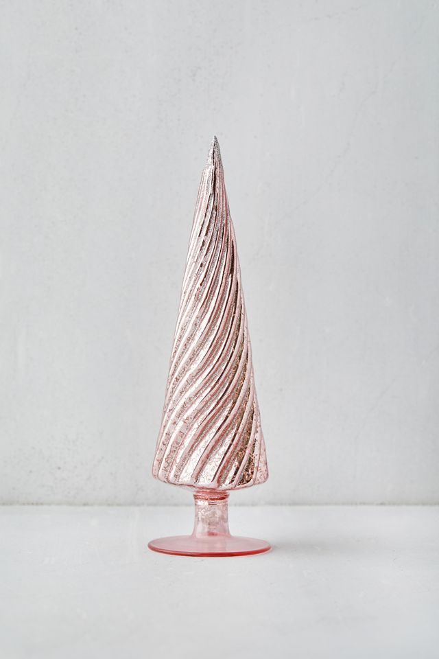 Glittery Glass Christmas Tree | Urban Outfitters (US and RoW)