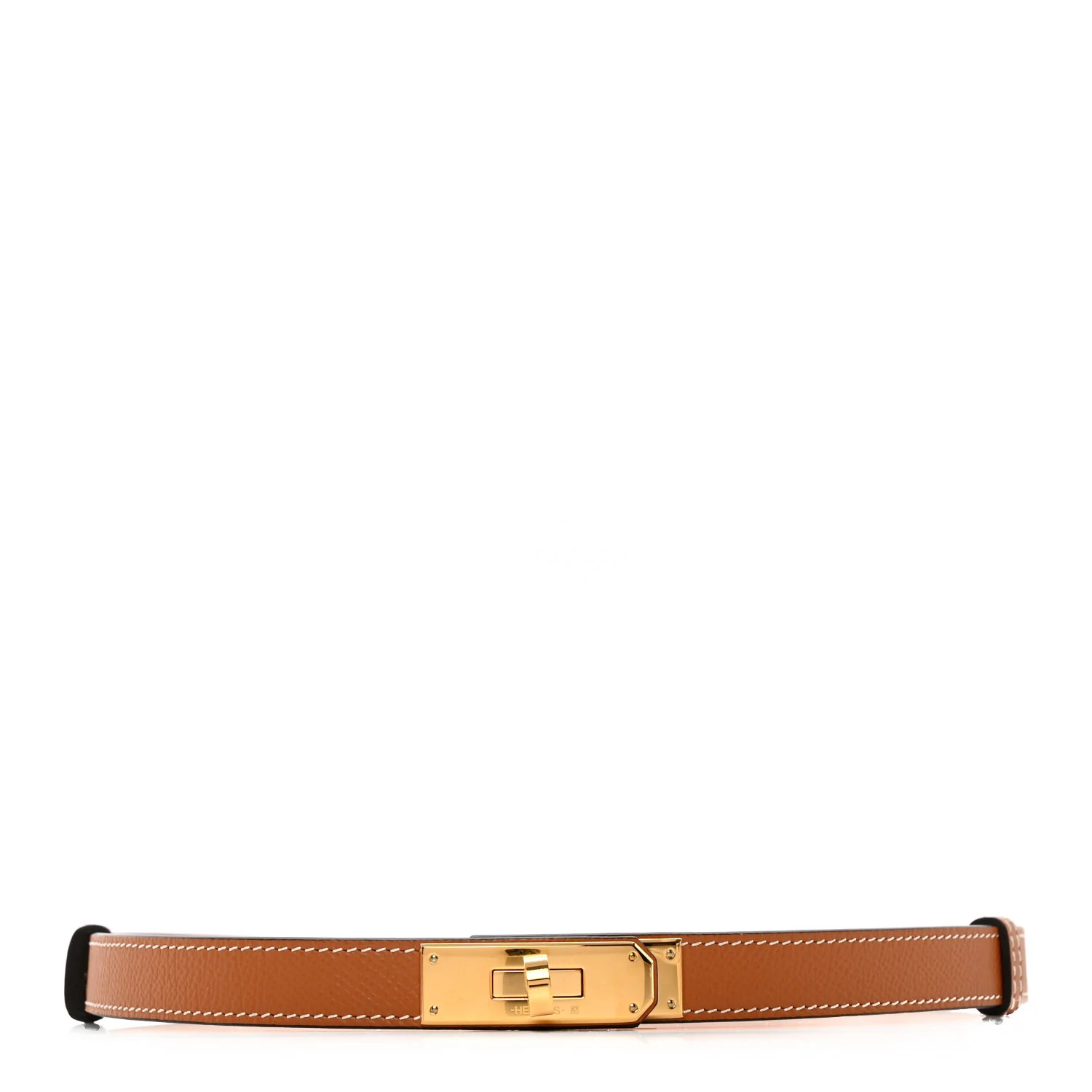 HERMES Epsom Kelly Belt Gold | FASHIONPHILE (US)