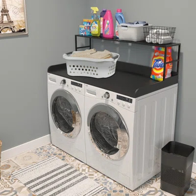 Manufactured Wood Free Standing Laundry Room Organizer | Wayfair Professional
