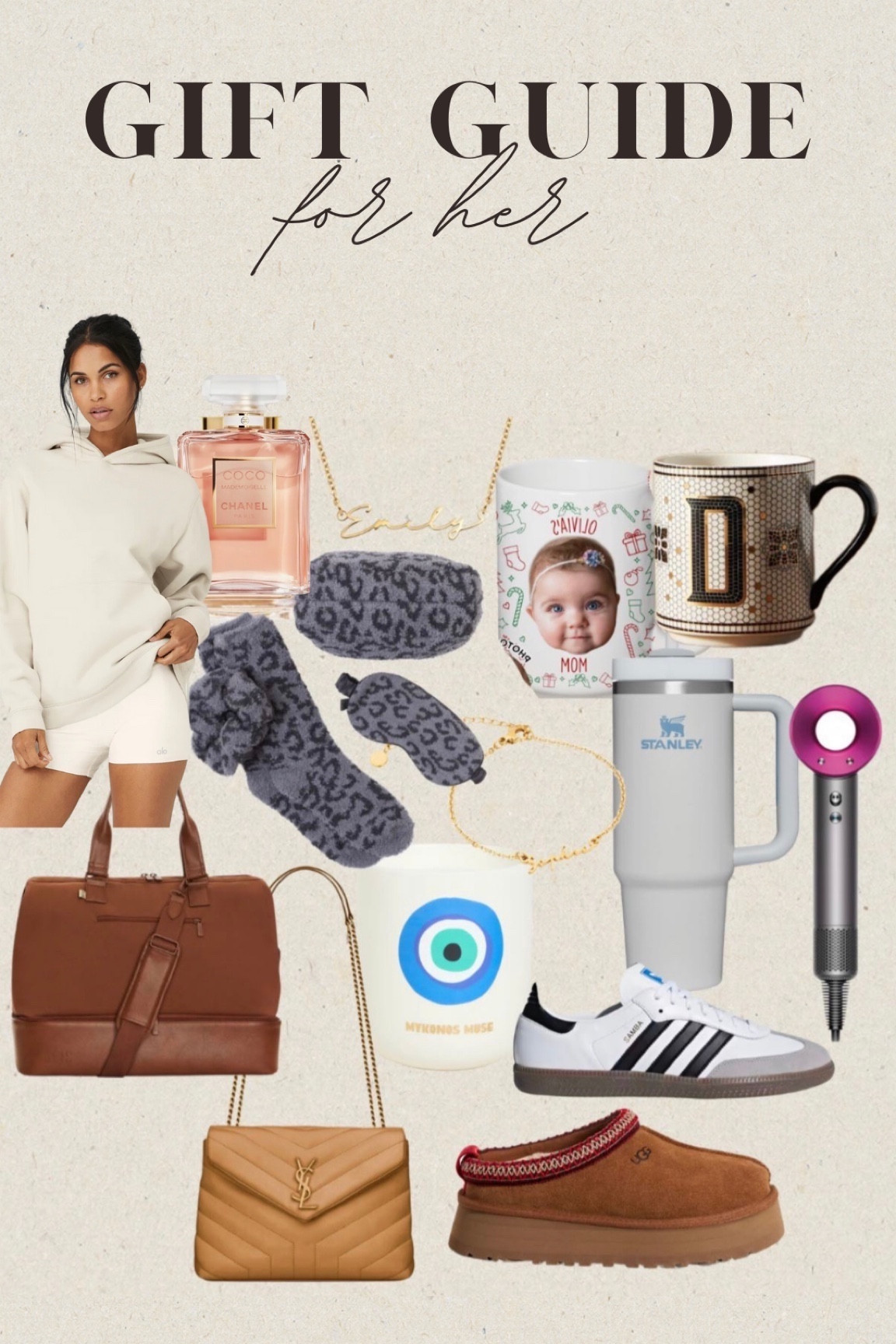 Holiday Gift Guide for her✨ 

#holiday #christmas #christmasgifts #holidaygifts #giftideasforher #giftidea #giftsforher #holidaygiftideas #giftsunder50 #giftsunder100 #trendy #bestsellers #saintlaurentbag #louloubag #dysonhairdryer #dyson #personalizedcups #personalizedgifts #namenecklace #nambracelet #barefootdreams #nordstromfinds #nordstromgiftsforher #nordstromgiftideas #adidasamba #sambas #trendysneaker #giftsformom #ugg #uggslippers #beis #beisbag #barefootdreams #perfume #alo #aloyoga  #personalizedcup #stanley #anthropologiecup #personalizedbracelet #personalizednecklace 

#LTKGiftGuide #LTKHoliday #LTKfindsunder100