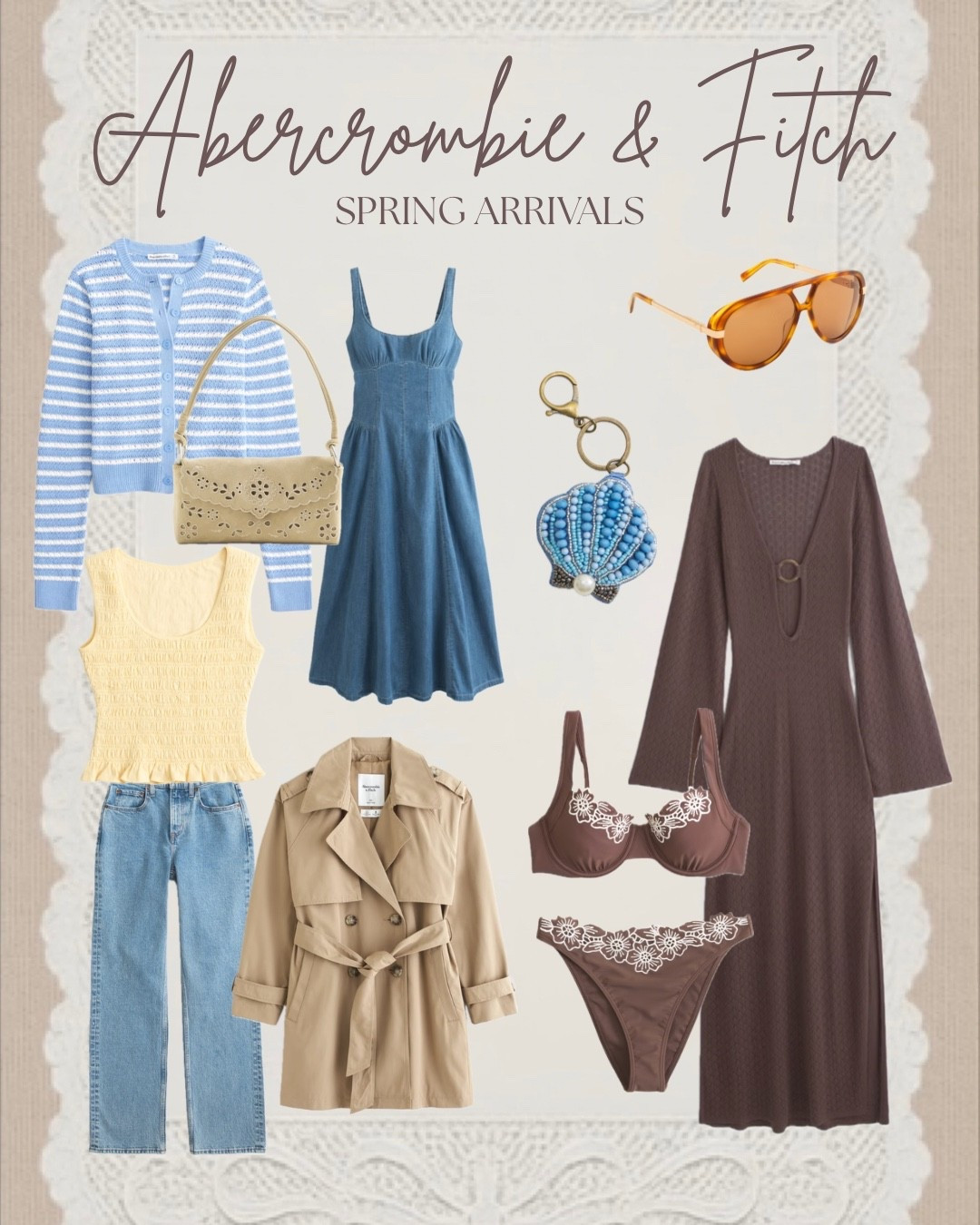 Spring is officially in the air, and Abercrombie & Fitch is hitting all the right notes with their latest arrivals! 🌸 

From effortless denim to elevated basics, this collection is a masterclass in transitional dressing.

Whether you're planning a coastal getaway or just refreshing your daily rotation, these pieces blend classic silhouettes with a modern, feminine edge.

#LTKSpringSale #LTKootd #LTKSaleAlert