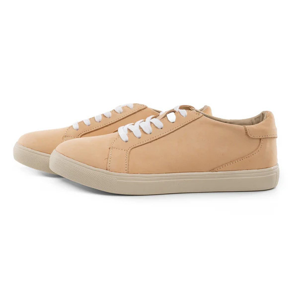 Nubuck Tan - Adult - Low Top Sneakers | Piper Finn