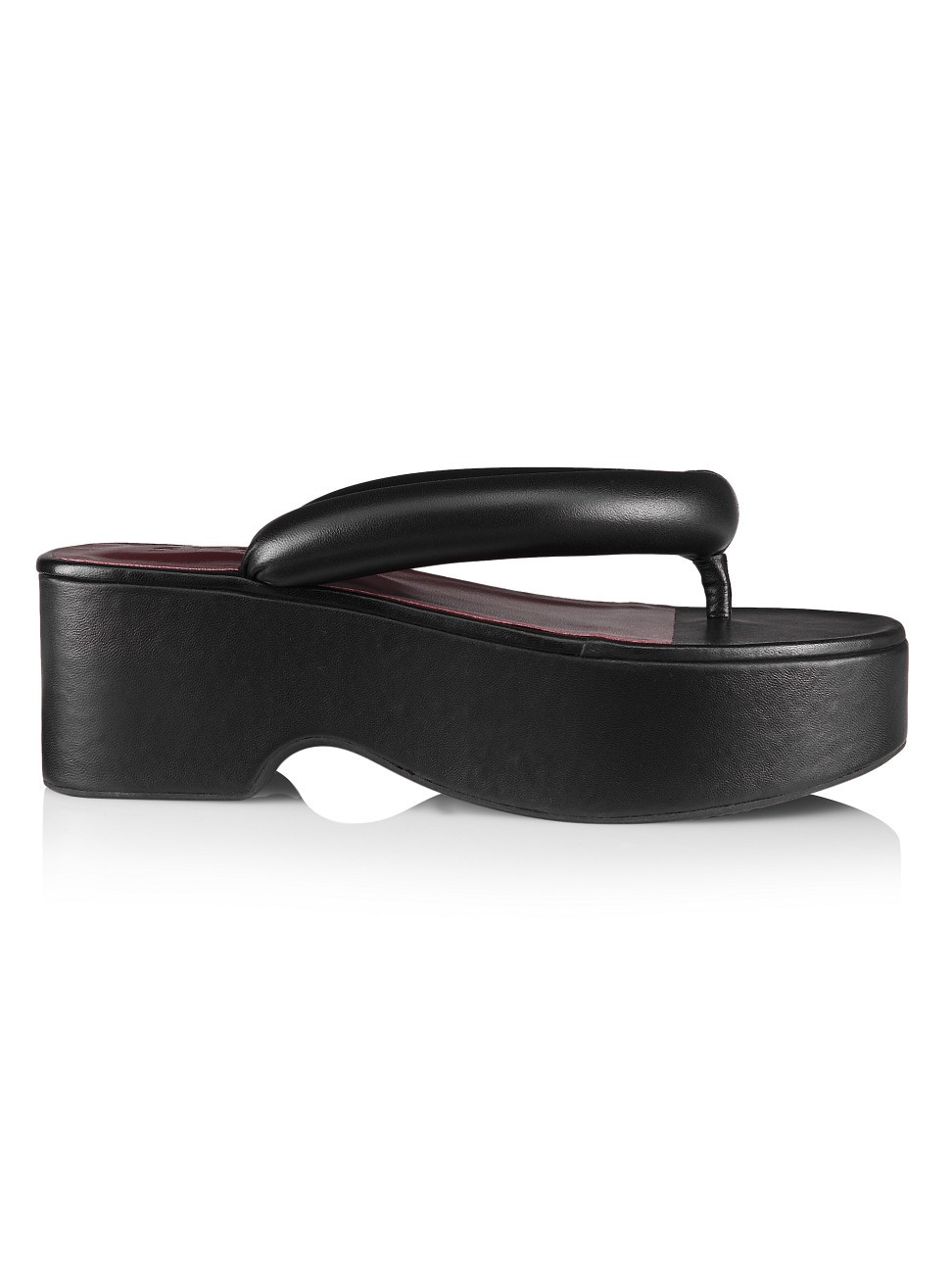Rio Leather Platform Thong Sandals | Saks Fifth Avenue