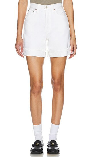 AGOLDE Dame Short in White. - size 33 | Revolve Clothing (Global)