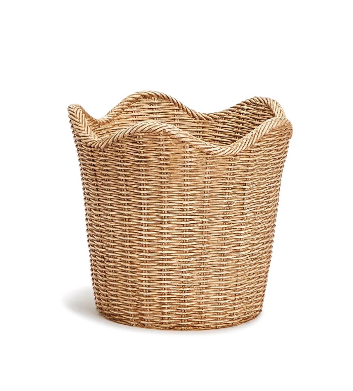 Basket Weave Scalloped Cachepot | House of Blum