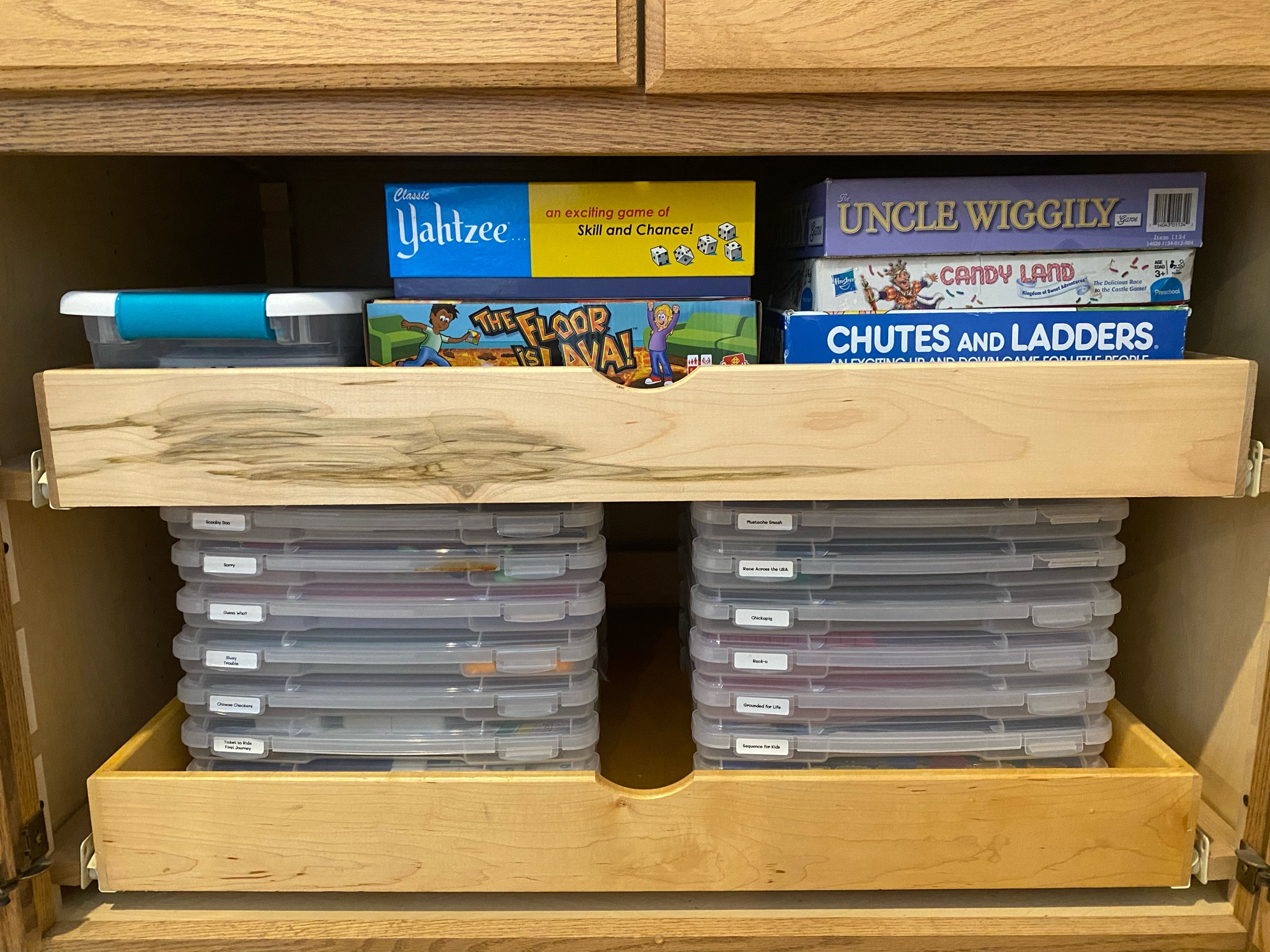 Game and puzzle storage containers are the best for keeping them organized! The label maker I use is on an awesome sale on Amazon!

#games #puzzles #familyfun #familygamenight #organization #springcleaning 

#LTKfamily #LTKhome #LTKsalealert