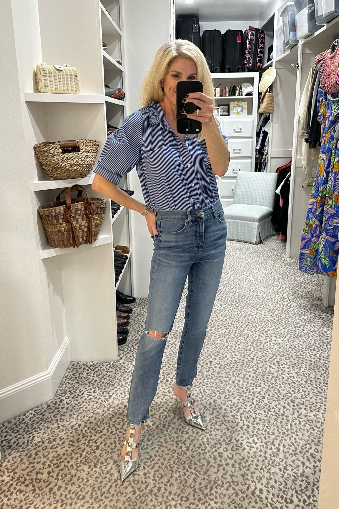 Jeans fit TTS 
Linking similar shirt
Shoes -TTS 

#LTKshoecrush #LTKunder100 #LTKstyletip