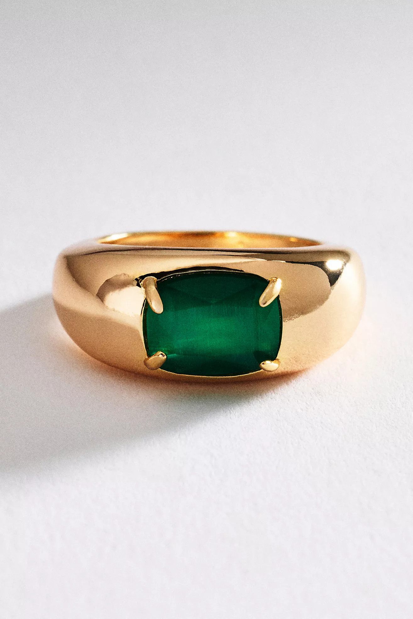 Rectangular Stone Chunky Ring | Anthropologie (US)