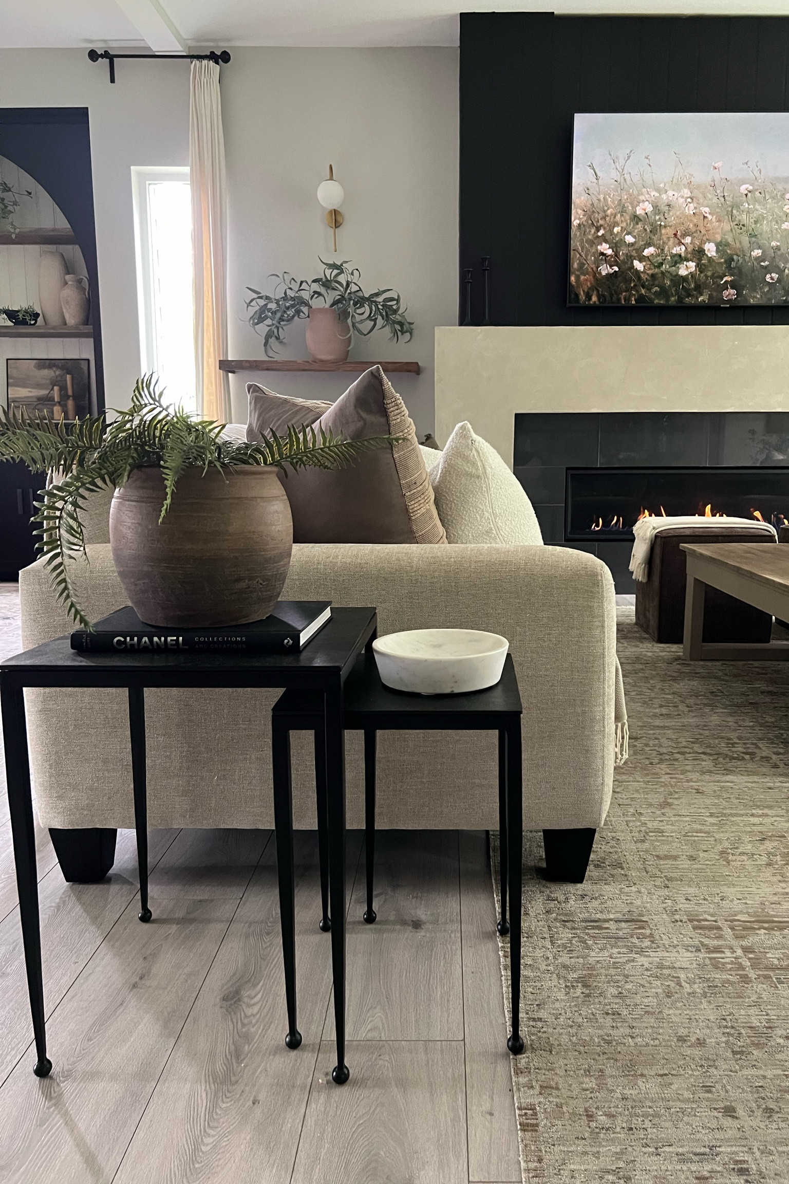 Nesting tables: currently on sale! 
These are a top seller and favorite of mine! These are heavy duty iron ..and are also suitable for outdoors. 
Modern organic home inspiration 


#LTKHome #LTKFamily