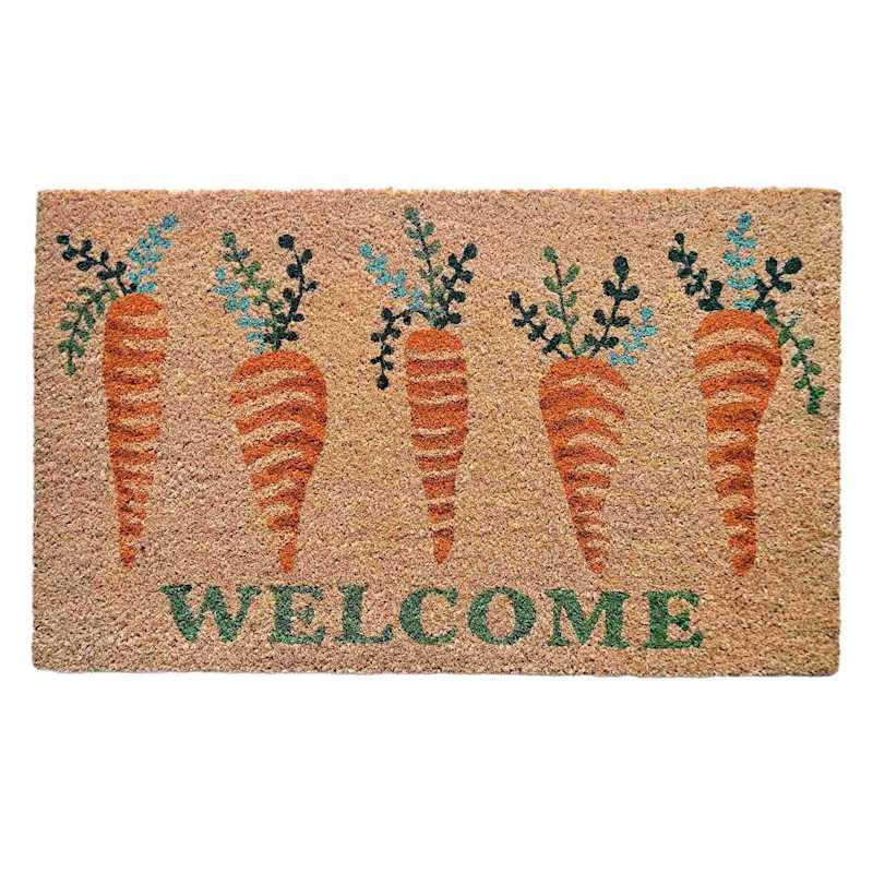 Easter Carrots Coir Mat, 18x30 | At Home