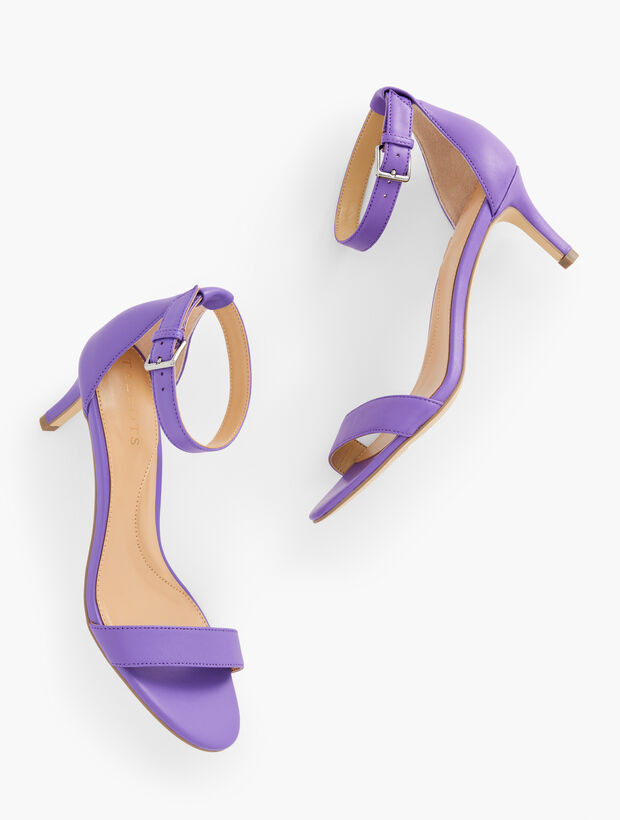 Trulli Nappa Ankle Strap Sandals | Talbots