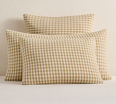 Blaine Check Sham | Pottery Barn (US)