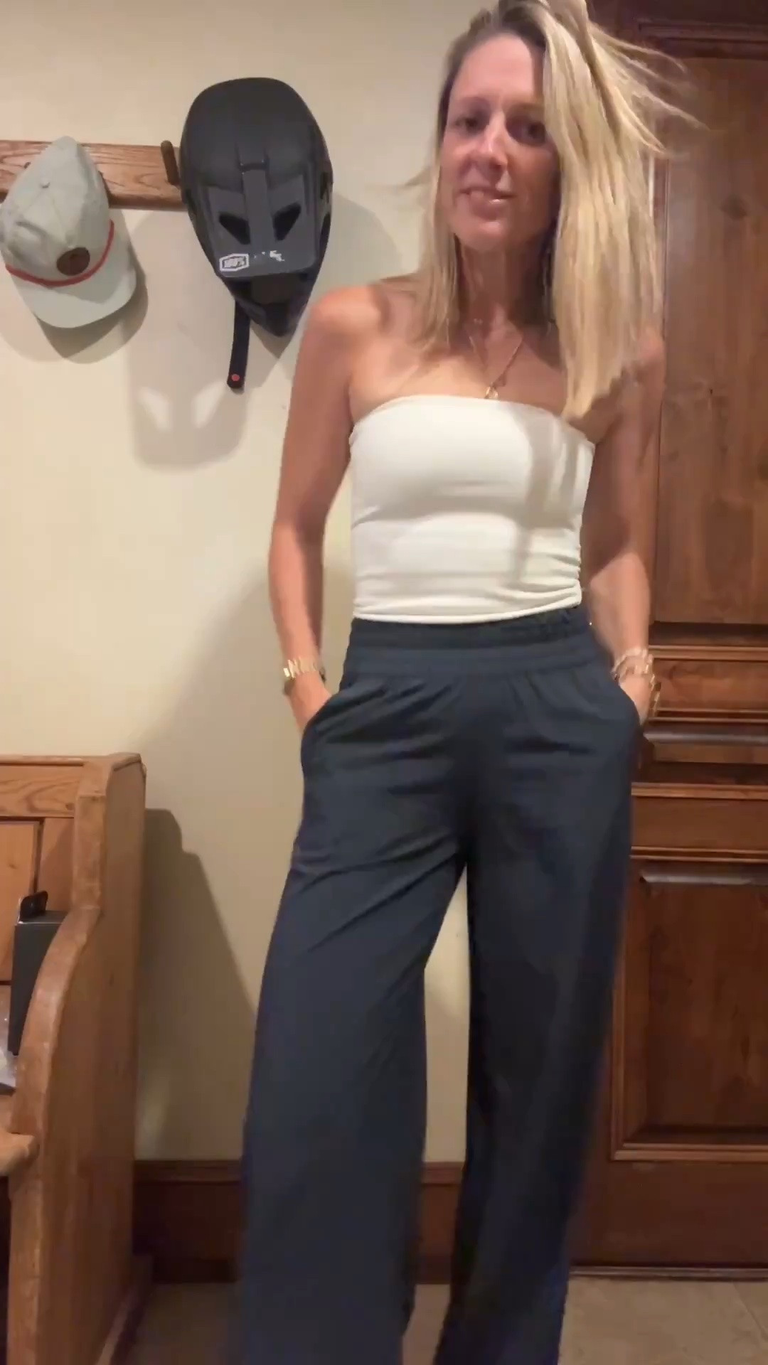 These battery target two tops are the best thing that ever happened to me.  I also live in these wide leg, lightweight summer pants.  Perfect for travel zero wrinkles

#LTKOver40 #LTKSeasonal #LTKTravel