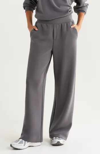 Ultrasoft Knit High Waist Straight Leg Pants | Nordstrom