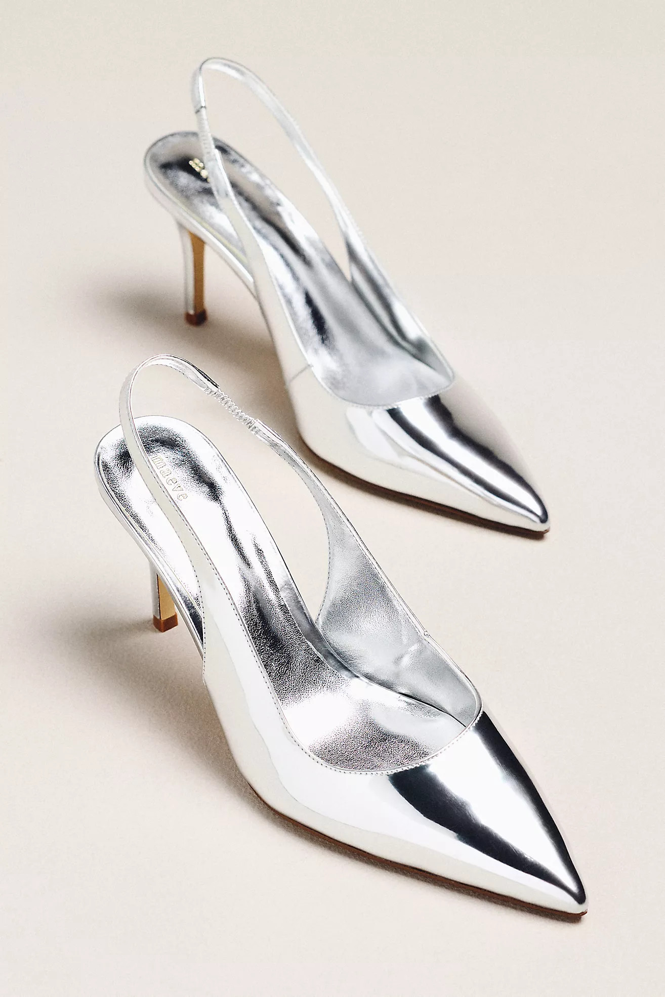 Maeve Kitten Slingback Heels | Anthropologie (US)