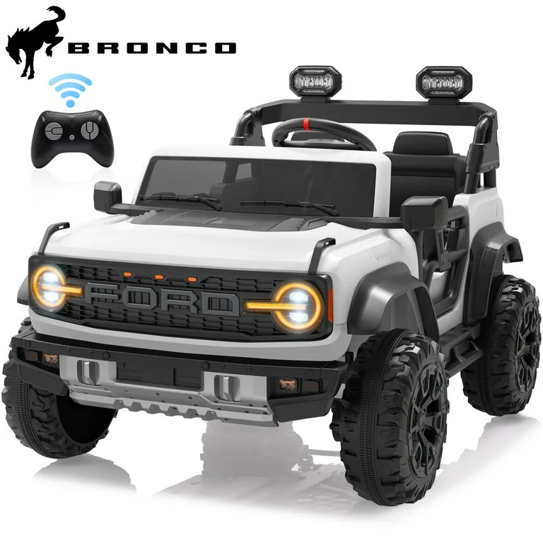 24V 2 Seater Ride on Cars, Licensed Ford Bronco Raptor Powered Ride on Toys Truck with Remote Con... | Walmart (US)
