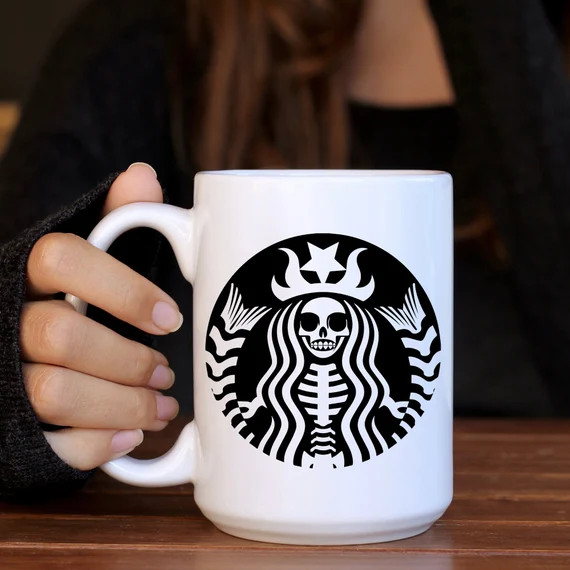 Halloween Mugs Skeleton Mug Halloween Mug Basic Witch | Etsy | Etsy (US)