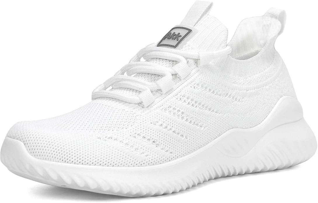 Akk Womens Athletic Walking Shoes - Memory Foam Lightweight Tennis Sports Shoes Gym Jogging Slip ... | Amazon (US)