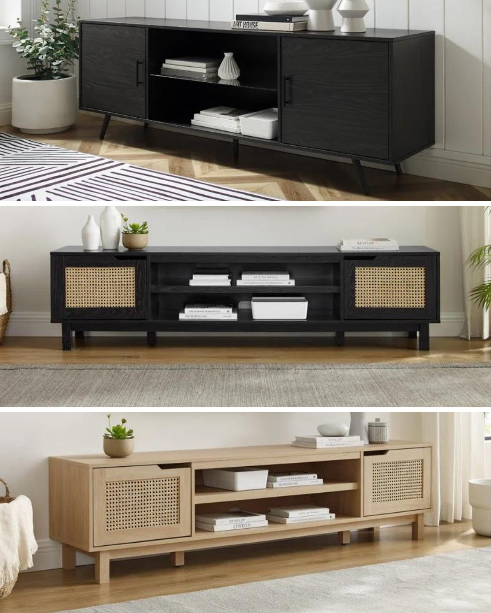 Low/short storage cabinets.

home decor // living room furniture // console table // living room design // media console // wayfair // wayfair home // wayfair home decor // wayfair living room // wood console cabinet// media cabinet // sideboard cabinet 

#LTKhome #LTKFind