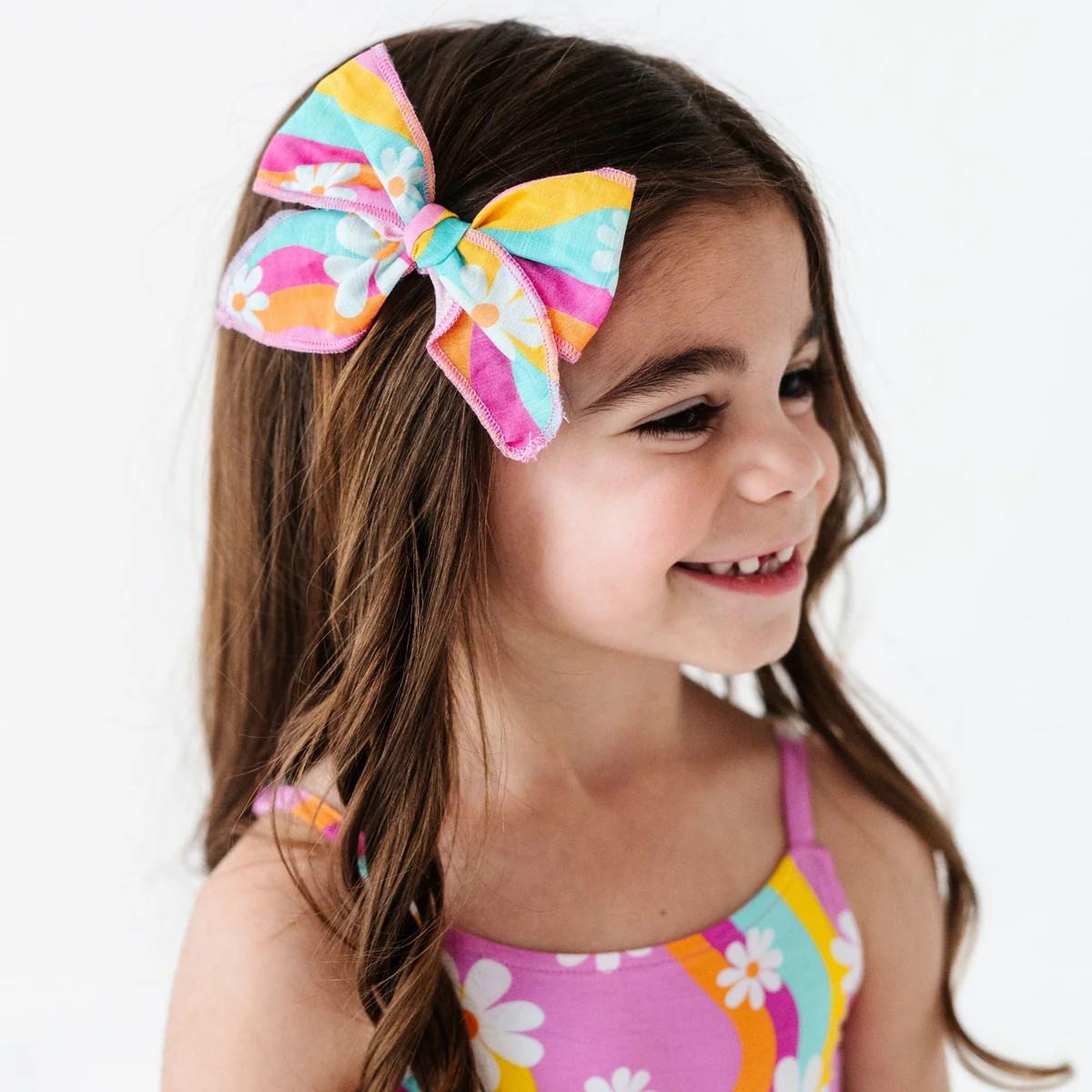 Disco Daysies Woven Alligator Clip | Bums & Roses