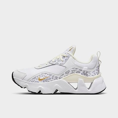 Nike Women's RYZ 365 2 Leopard Print Casual Shoes in White/White Size 11.0 Leather | Finish Line (US)