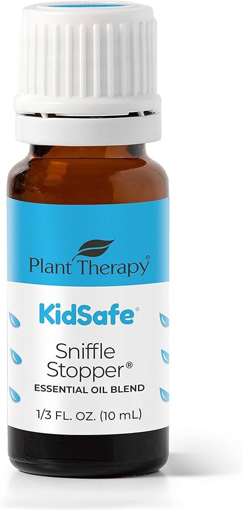 Plant Therapy KidSafe Sniffle Stopper Essential Oil Blend 10 mL (1/3 oz) Respiratory Support Blen... | Amazon (US)