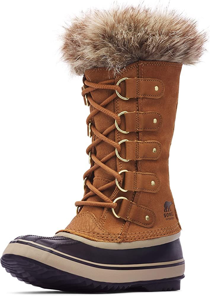 SOREL Women's Joan of Arctic Boot — Waterproof Suede Snow Boots | Amazon (US)