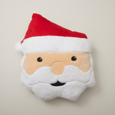 HOLIDAY CUSHION, SANTA | Indigo (CA)