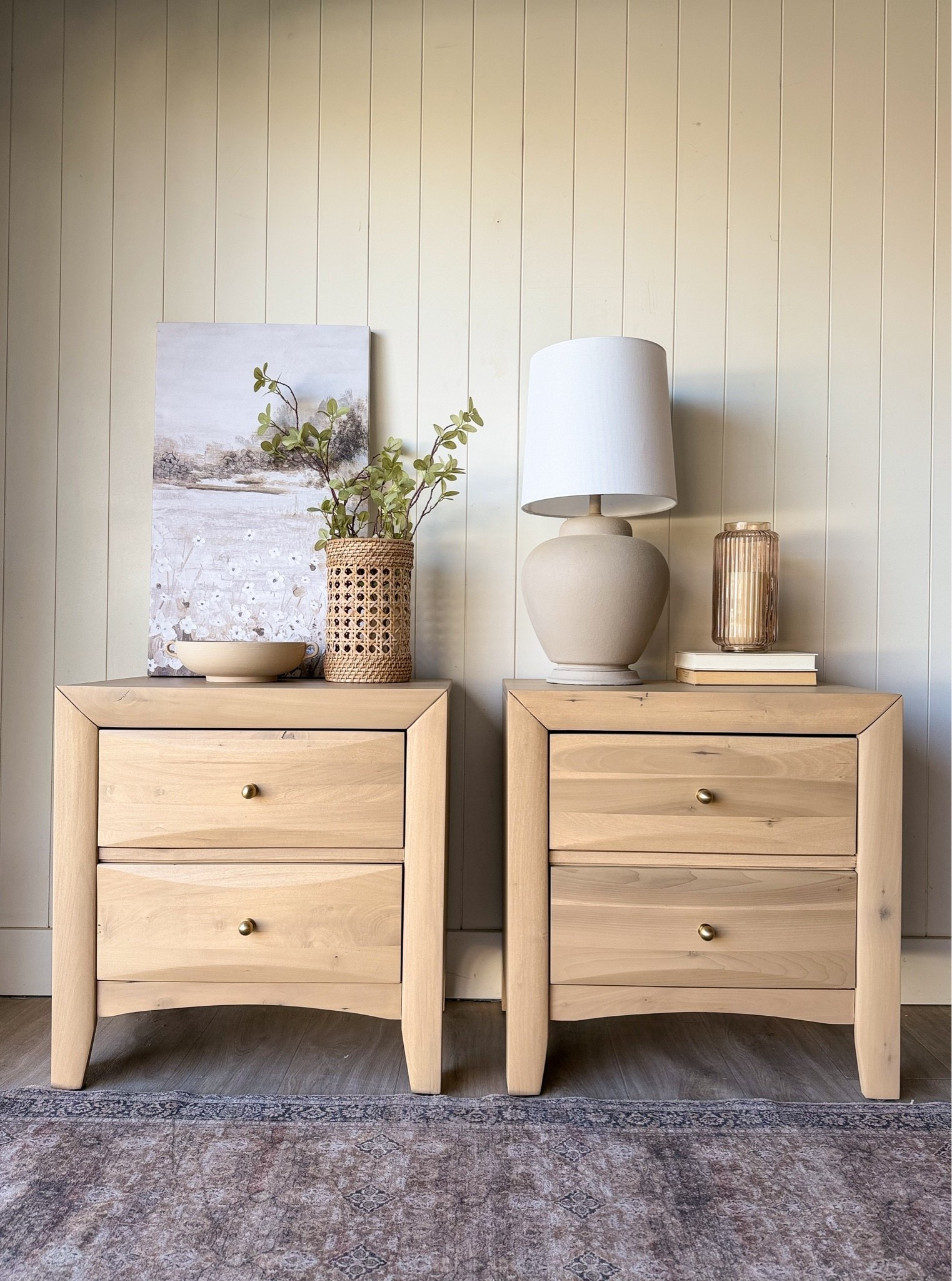 Designer inspired nightstands