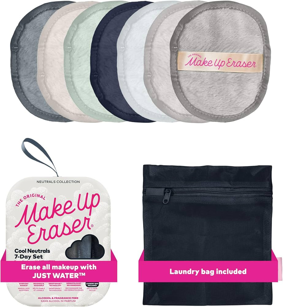 The Original MakeUp Eraser 7-Day Set, Erase All Makeup with Just Water, Including Waterproof Masc... | Amazon (US)