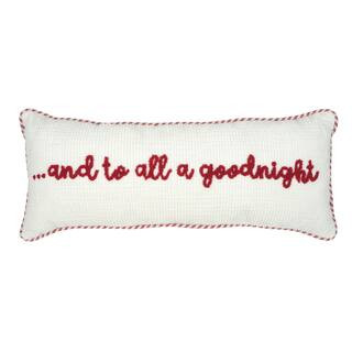 22" x 9" And to All a Goodnight Throw Pillow by Ashland® | Michaels Stores