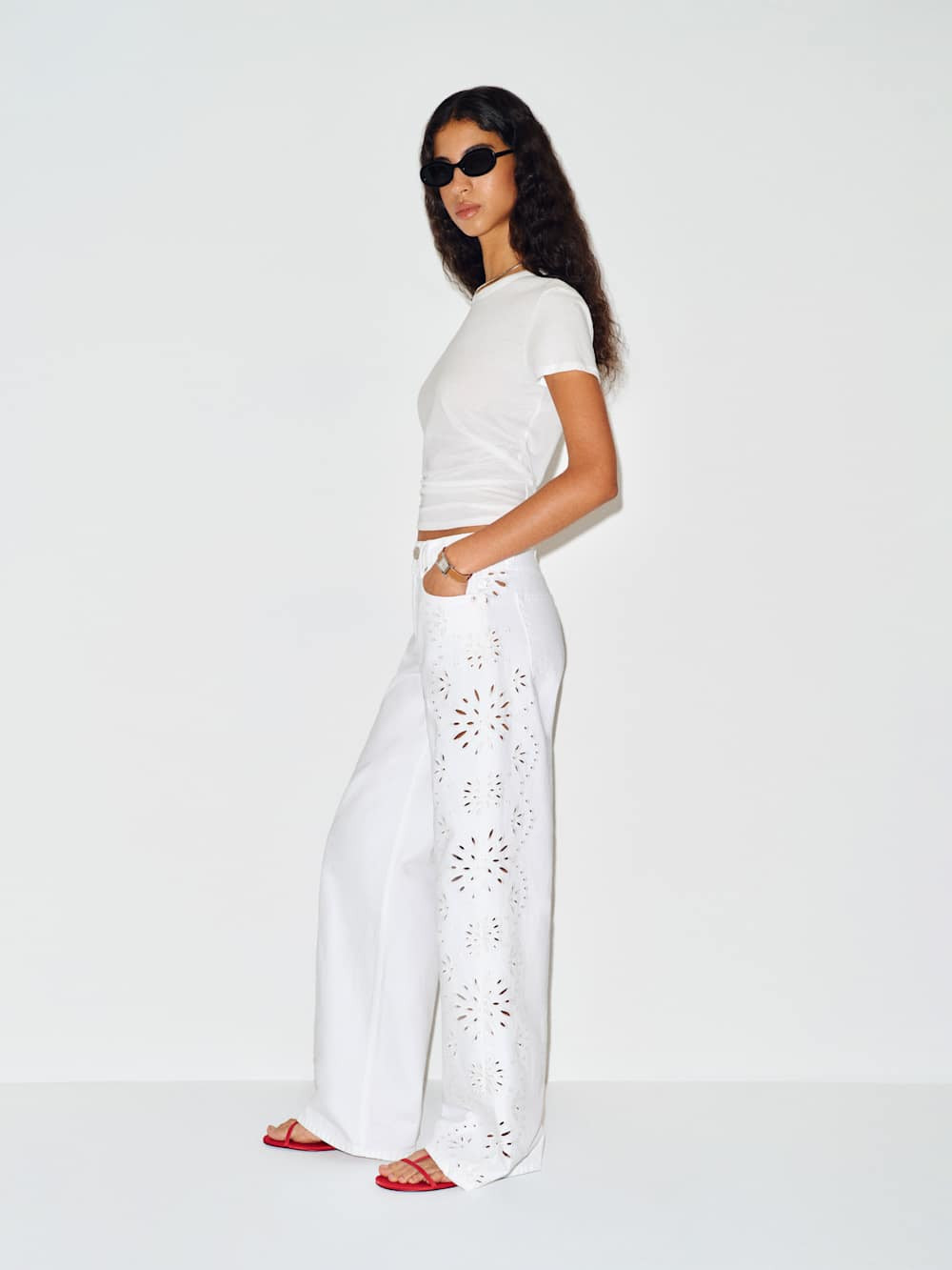 Cary Low Rise Slouchy Wide Leg Jeans | Reformation (Global)