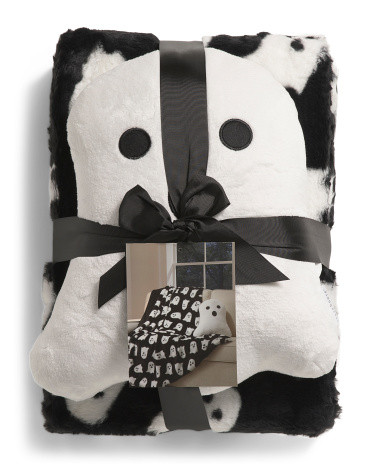 Koda Ghost Throw And Pillow Set | TJ Maxx
