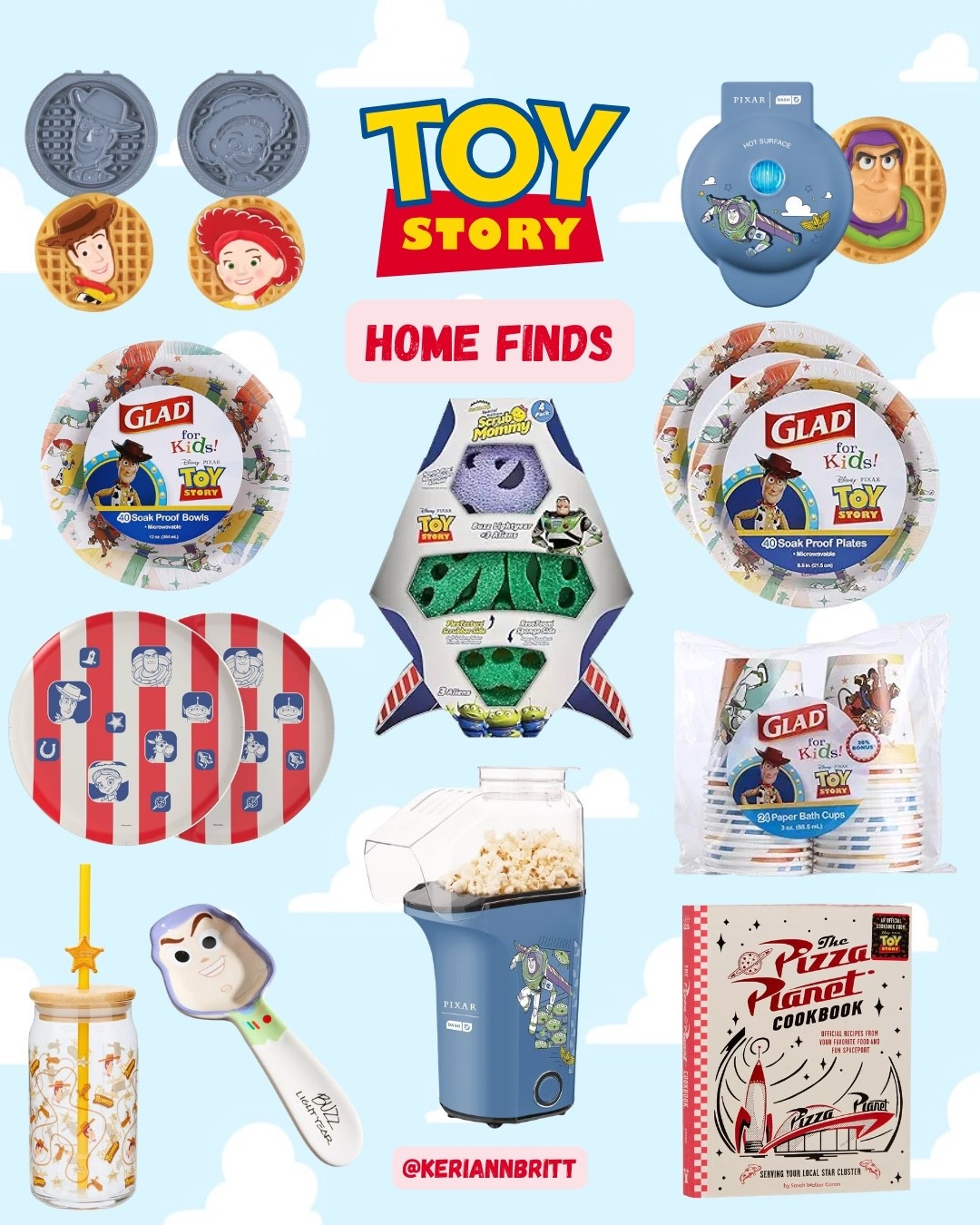 Toy Story Home Finds

Toy Story 5 / Pixar Toy Story / Disney Home Woody / Buzz Lightyear / Target / Scrub Daddy / Limited Edition / Dash / Cookbook / BoxLunch

#LTKHome #LTKKids #LTKfoodie