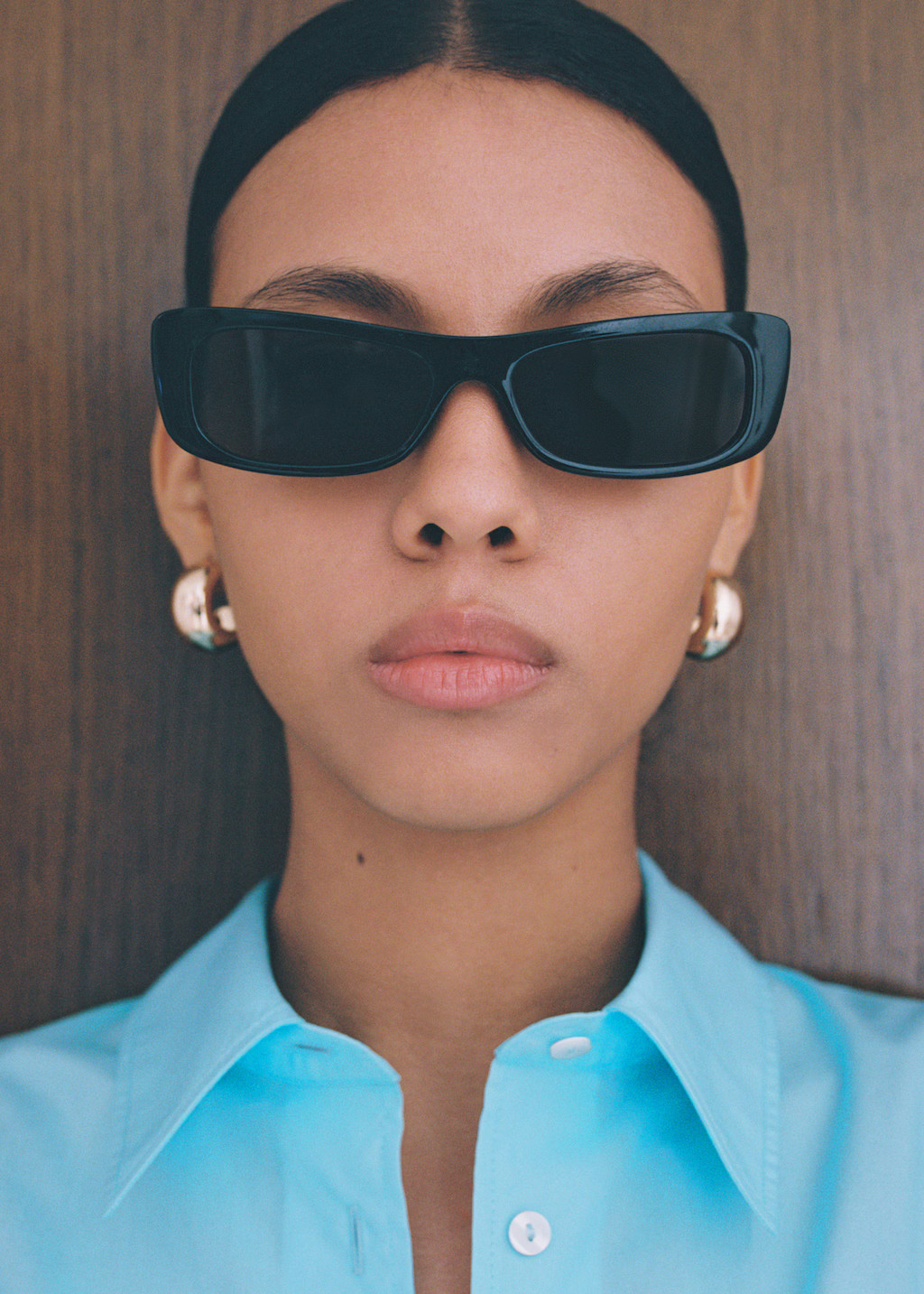 Squared frame sunglasses - Women | MANGO United Kingdom | MANGO (UK)