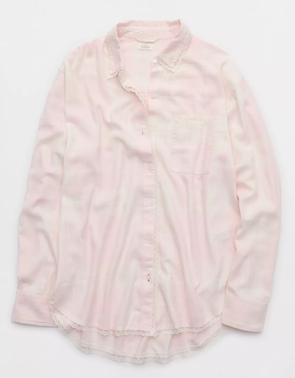 Aerie Flannel Pajama Shirt | Aerie