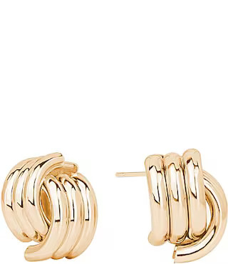 SHASHI Grace Stud Earrings - Gold | Dillard's