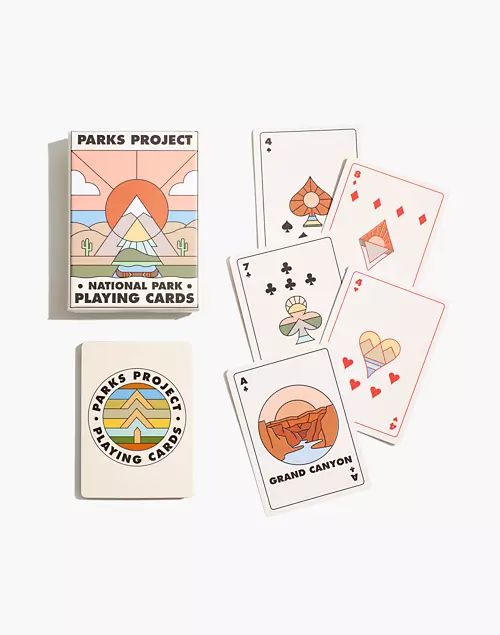Parks Project Minimalist National Park Playing Cards | Madewell