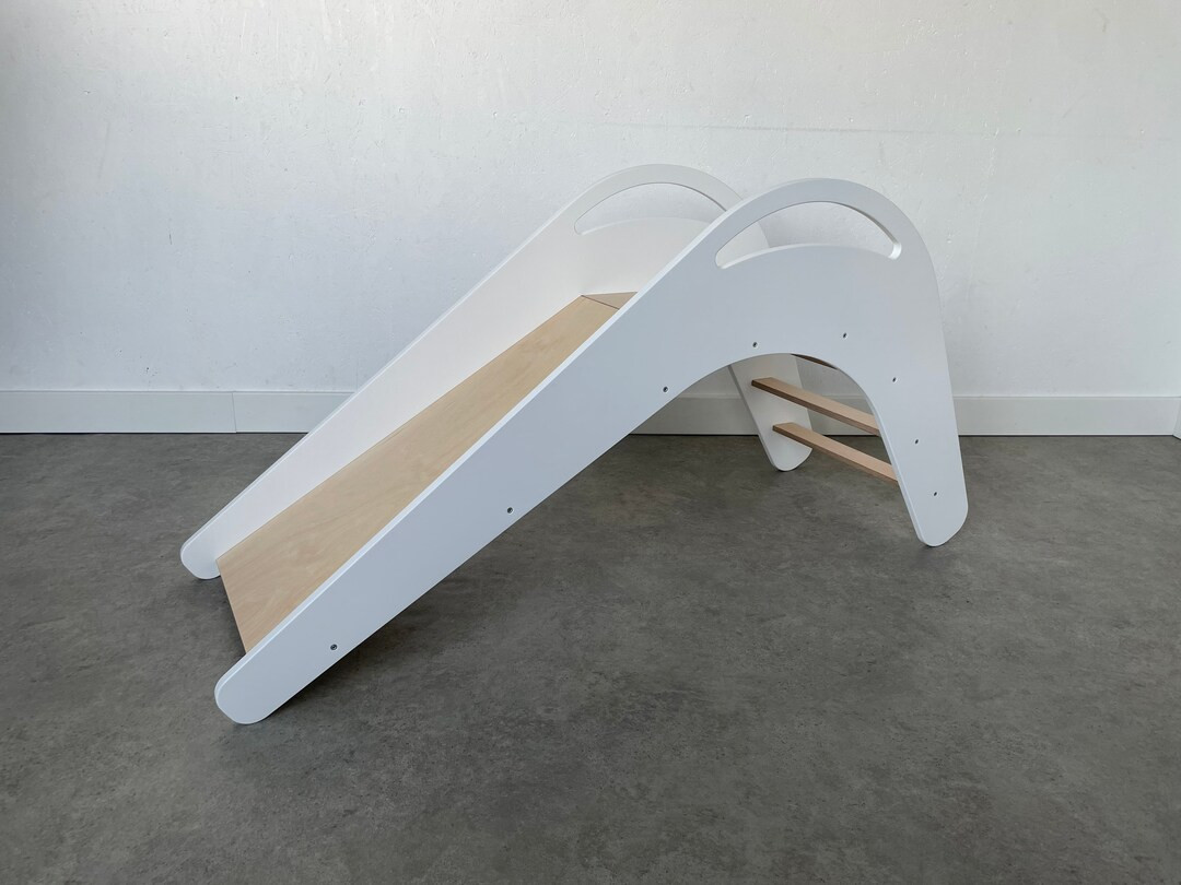 Wooden SLIDE for Kids/ WHITE SIDES - Etsy | Etsy (US)