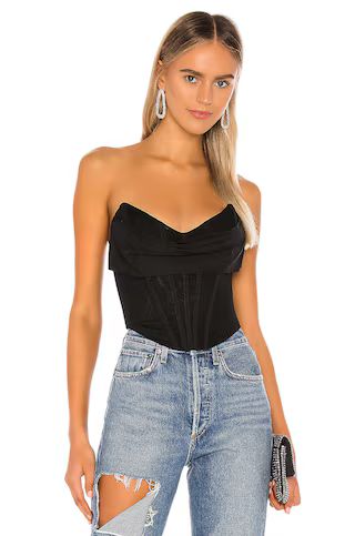 NBD Hailee Bustier Top in Black from Revolve.com | Revolve Clothing (Global)